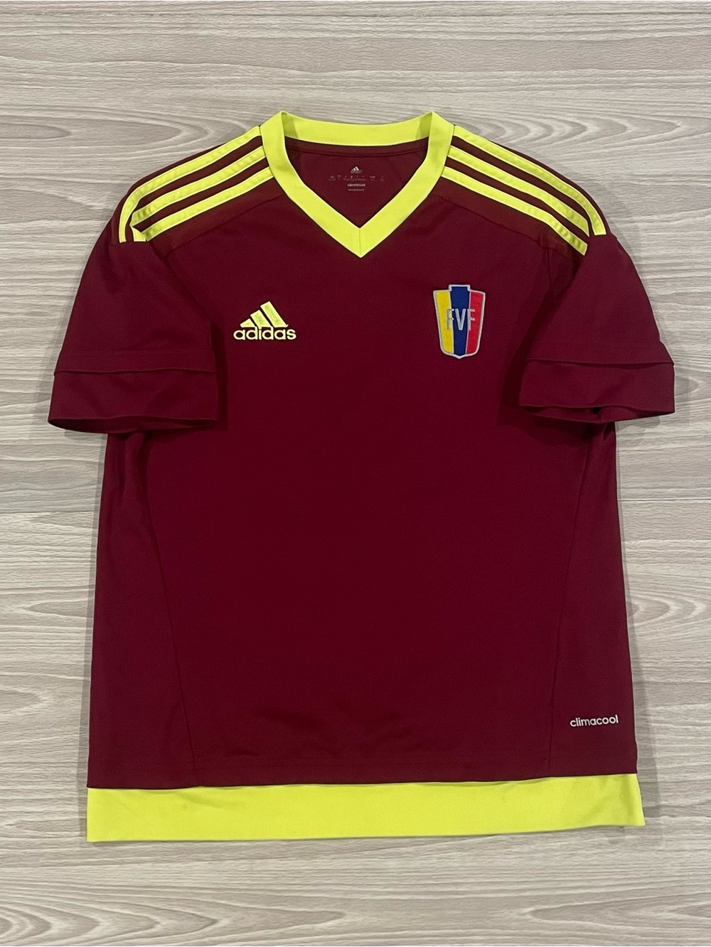 Adidas 2015/16 Venezuela Home Football Shirt FVF Soccer Jersey Youth Size Large